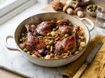 Photo recette Les cuisses de canard braisées aux olives