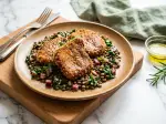 Milanese-Style Pork Tongue Slices, convivial and delicious