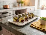 Vegetarian Maki Rolls, light and vegetarian