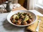 Photo recette Mes champignons à la grecque