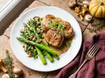 Photo recette Mignons de Veau aux asperges vertes