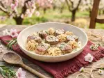 Mignons de veau et sparassis crêpu, à partager en famille