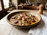 Photo recipe Simmered Blonde Peas from Planèze