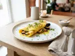 Omelette aux moules, pour un dîner en tête-à-tête