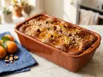My Apricot & Toasted Hazelnut Pudding, easy to make