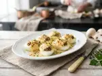 Chimay Stuffed Eggs (Belgian Deviled Eggs), great for sharing