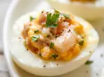 Œufs mimosas aux crevettes, express du quotidien