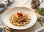 Photo recipe Thick-cut White Tuna and Paimpol Beans