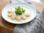 Photo recette Pétales de Saint-Jacques en marinade