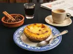 Portuguese Custard Tarts (Pastéis de Nata), golden and flaky