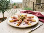 Photo recipe Pan-fried Salsify and Prosciutto