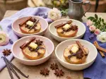 Vanilla Spiced Baked Apples, great for sharing