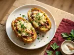 Pommes de terre fourrées, idéales pour un repas convivial