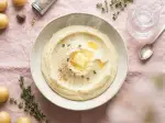 Purée de pommes de terre, fraîche et savoureuse
