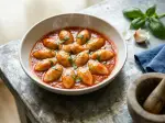 Photo recipe Plain Quenelles with Tomato Sauce