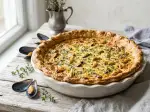 Charente Mouclade Quiche, great for sharing