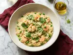 Photo recette Risotto aux gambas