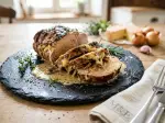Photo recette Rôti de porc façon orloff