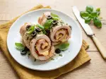 Pizza-Flavored Turkey Roulades, perfect for a dinner for two