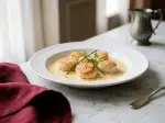 Photo recipe Scallops with Saffron Cream