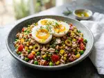 Photo recette Salade de riz jolie jolie