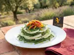 Photo recette Salade de salicornes endives et poivrons confits
