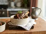 Lacquered Lamb Shanks (Souris d'Agneau), perfect for a family meal