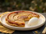 Photo recette Tarte aux bananes caramélisées