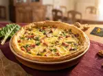 Photo recette Tarte aux blettes cantal et jambon