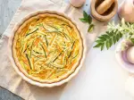 Tarte julienne de légumes au curry, idéale en famille