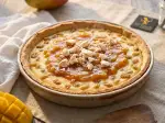 Tarte sablée Madinina aux saveurs créoles, croustillante et fondante