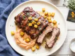 Travers de porc laqué au sirop d'Agave, doré et goûteux