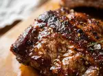 Travers de porc sauce BBQ, frais et estival