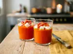 Photo recette Verrines de poivrons à la féta
