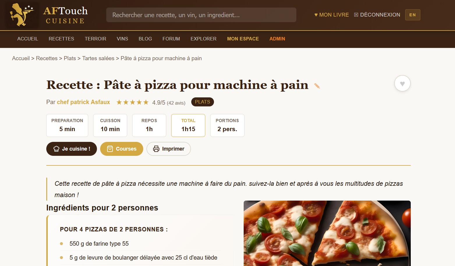 AFTouch-Cuisine gets a makeover: discover the new website!