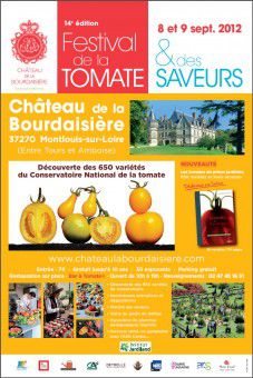 Quatorzième édition du Festival de la Tomate au château de la Bourdaisière.
