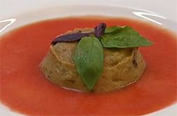 Le caviar d'aubergine selon Bernard Loiseau