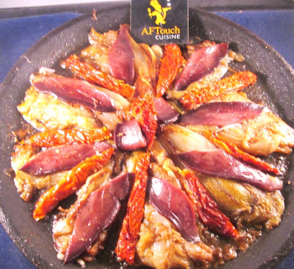 Chicons confits en mode landaise