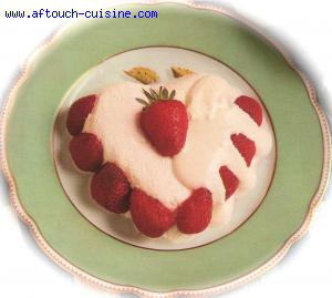 Crémets aux fraises