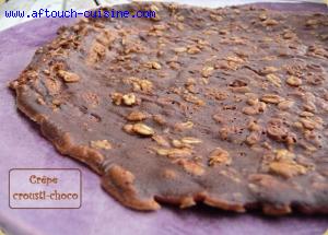Crêpes crousti-choco