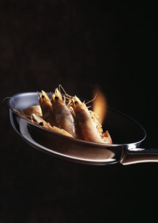 Gambas façon asiatique