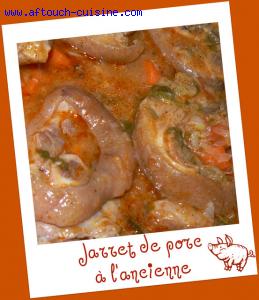 Jarret de porc à l'ancienne