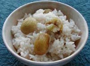 Kuri Gohan (riz aux châtaignes)