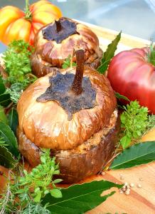 Recette Aubergine à la romaine - Chef Patrick Asfaux