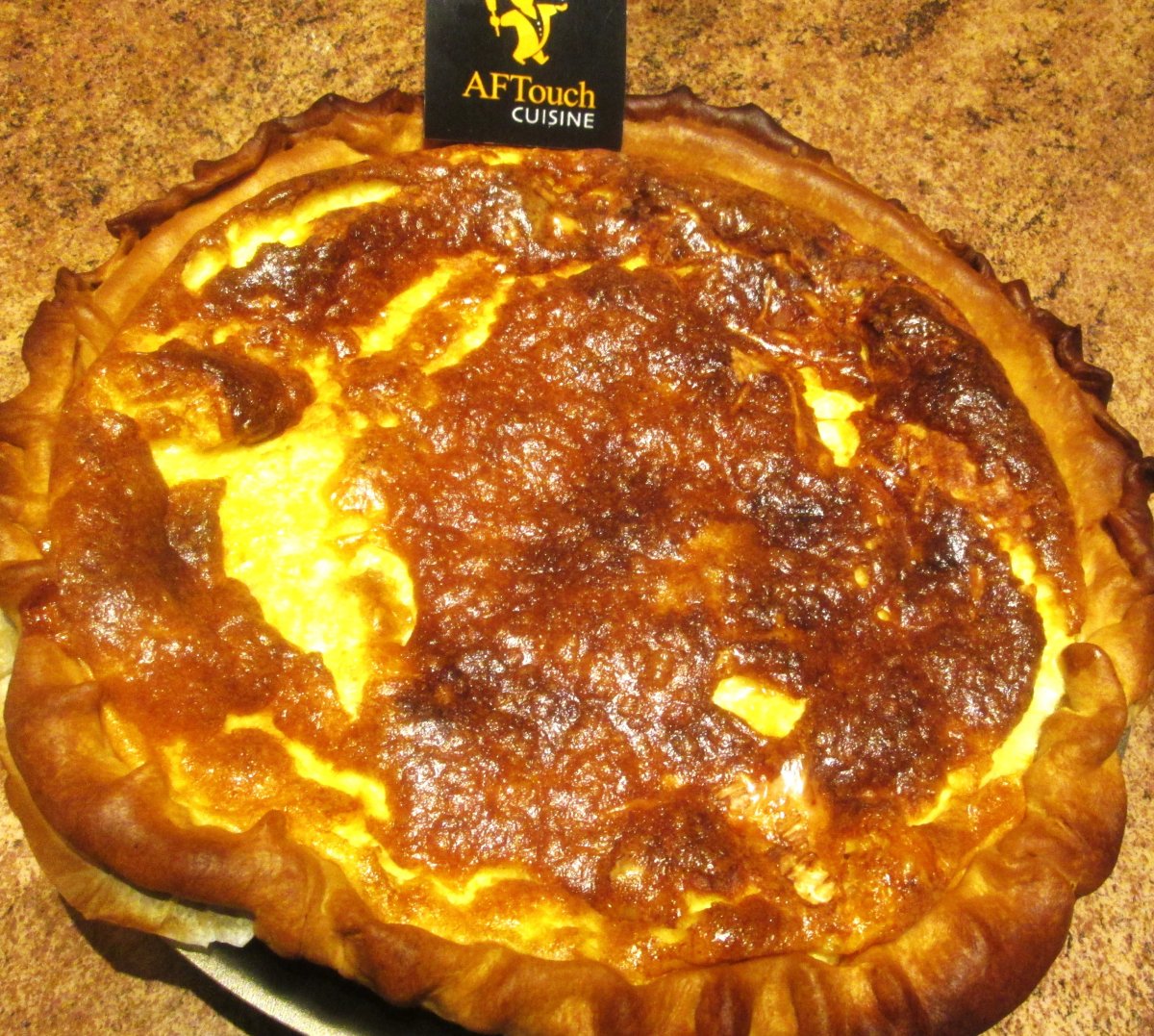 Quiche chicons et maroilles