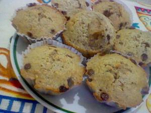 Moelleux aux amandes et pépites de chocolat