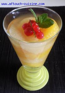 Nage d'agrumes au thé vert