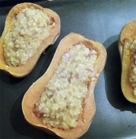 Risotto à la courge butternut