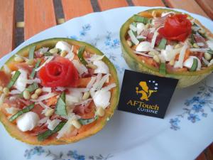 Salade de melon à l'italienne