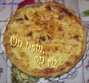 Tarte au mascarpone et aux tomates séchées